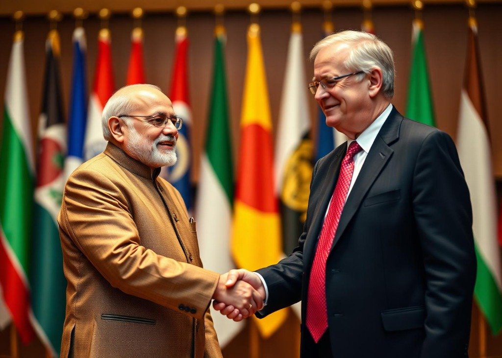 Diplomatic Handshake Envoys